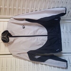 Pearl Izumi Black and Gray Womens  Cycling Lightweight jacket Size  L